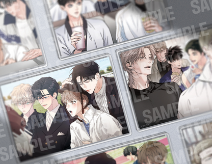 [TEAM LEZHIN] Crossover Athletes' village Acrylic Card Set Zoom In