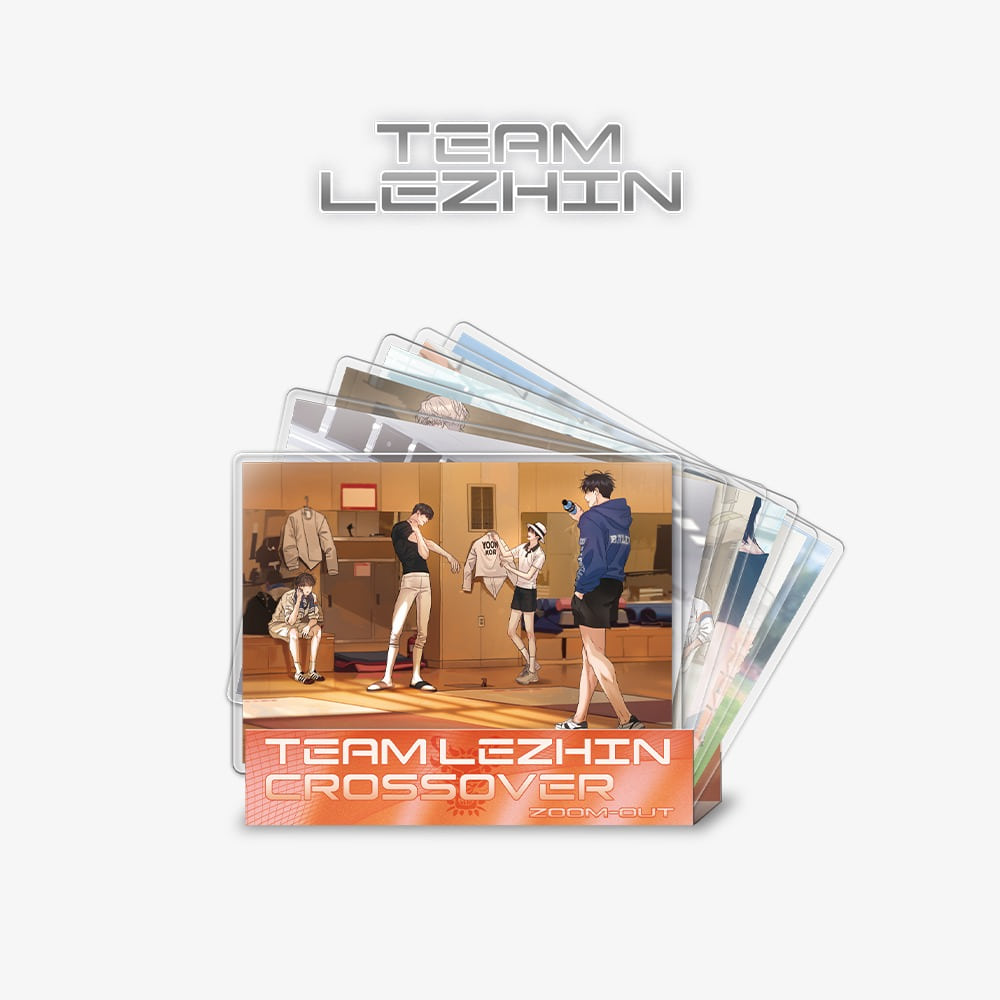 [TEAM LEZHIN] Crossover Athletes' village Acrylic Card Set Zoom out