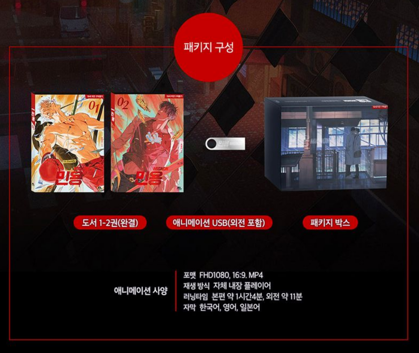 [Pre-order] Mignon Vol. 1-2 & Animation Package