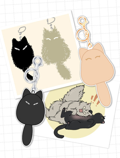 [Pre-order] Low Tide in the Twilight Kitty Keyring set