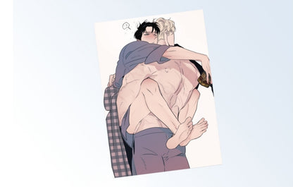 Rose and Champagne Suede Poster