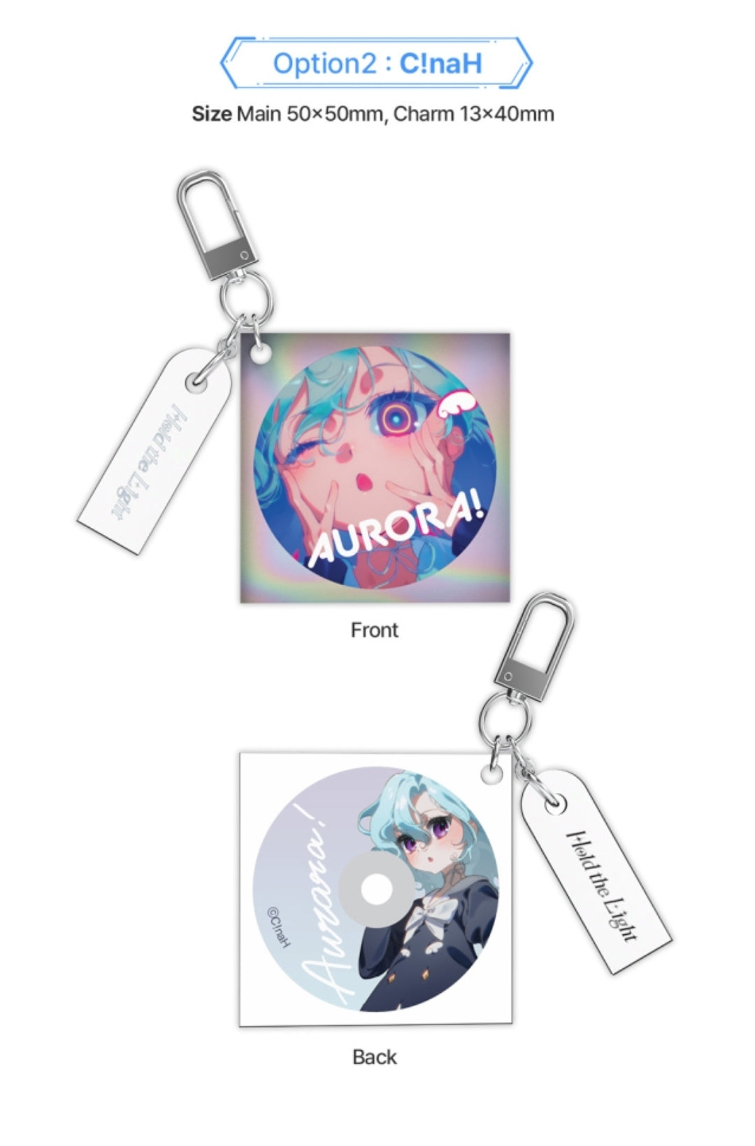 [Pre-order] Hold the Light Acrylic Keyring