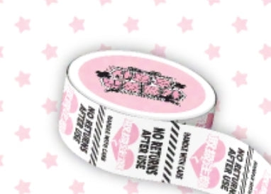 No Returns After Washi Tape