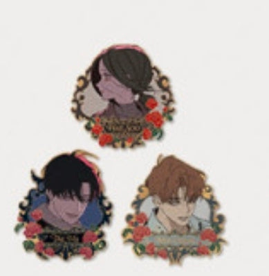 [POP-UP] Tears on a Withered Flower Metal Badges (3 Types)