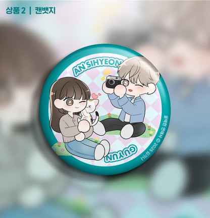[Pre-order] Well Off Love Story - Acrylic Block, Can Badge