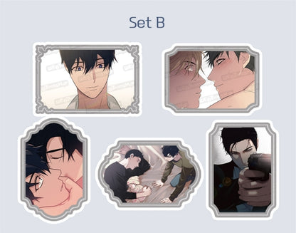 The Words in Your Snare Cut-out Sticker Pack (2 Types)