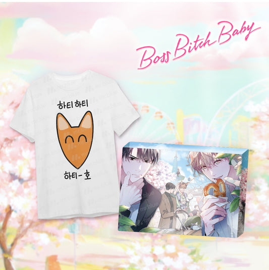 [Pre-order] Boss Bitch Baby Hearty Ho T-shirt, Acrylic Block