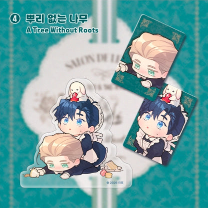 [Regular/Pre-order] Salon de Lebom: Between Aprons & Gloves SD Couple Acrylic Block Set