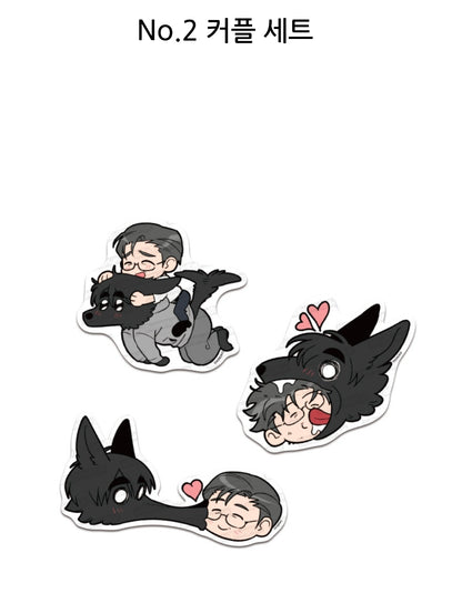 Write Me, Touch Me, Read Me Big Cut-Out Sticker Sets