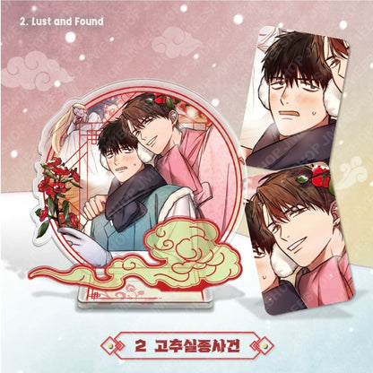 Happy New Year Project Couple Acrylic Stand