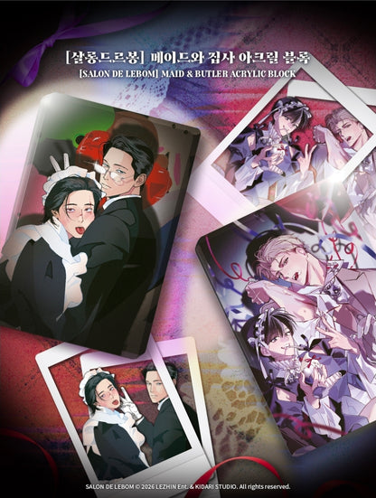 [Regular/Pre-order] Salon de Lebom: Between Aprons & Gloves Acrylic Block Set