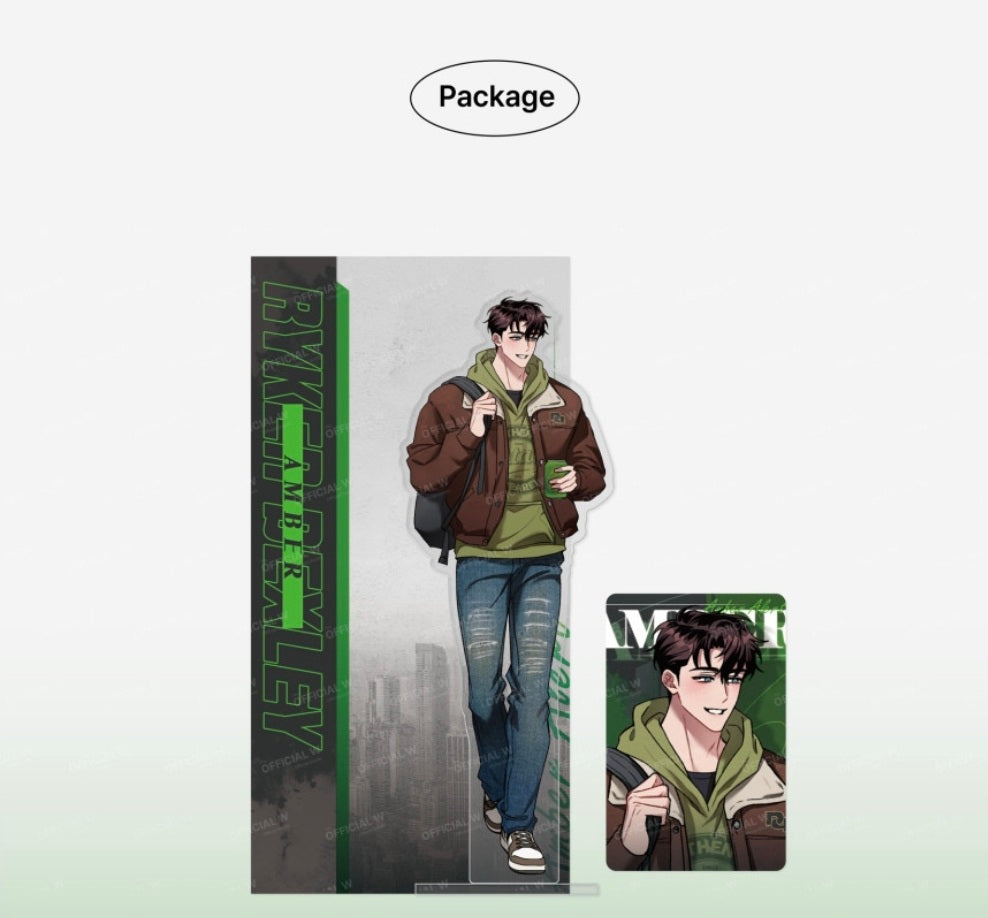 Amber Alert Acrylic Stand