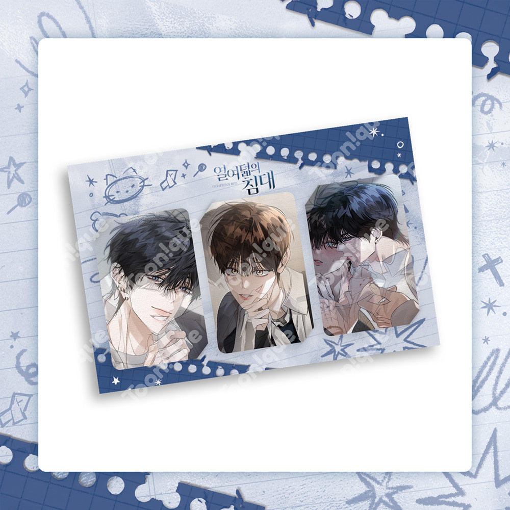 [Pre-order] Eighteen's Bed Lenticular Set