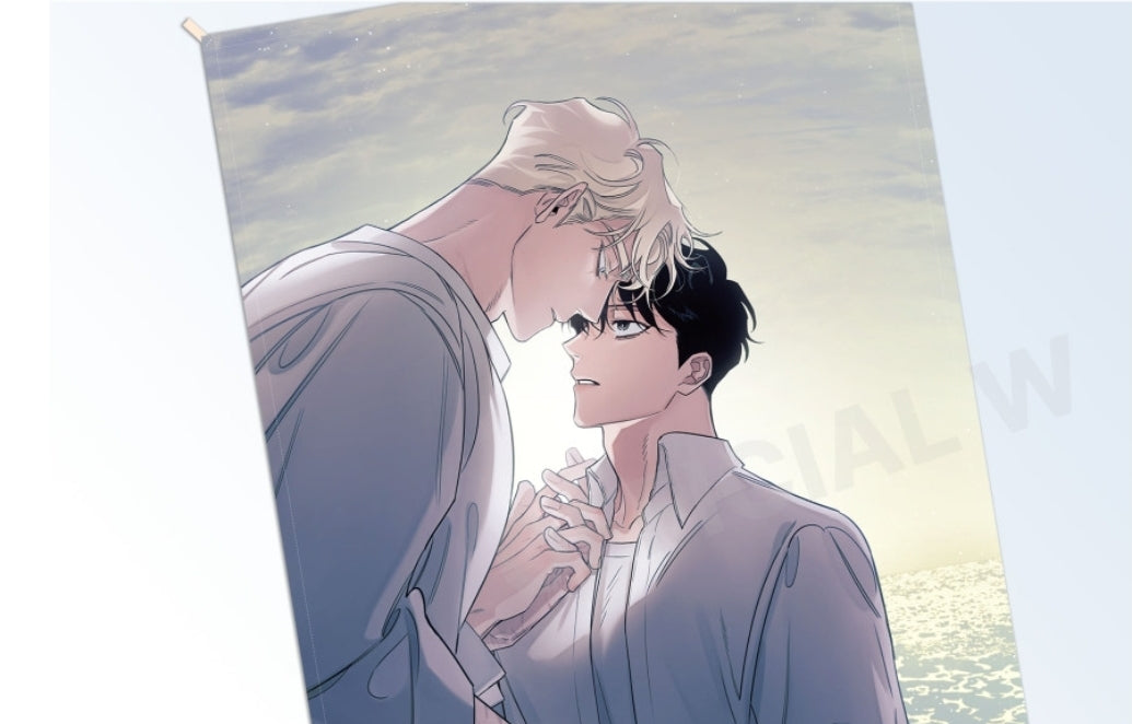 Rose and Champagne Suede Poster