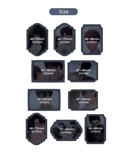 The Words in Your Snare Cut-out Sticker Pack (2 Types)