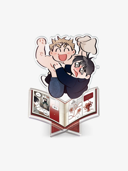 Red Thread Quest Mini Pop-Up Book Acrylic Stand
