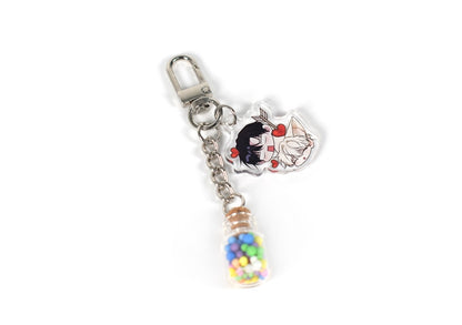 The Fox's Love Refresher Bottle Keychain