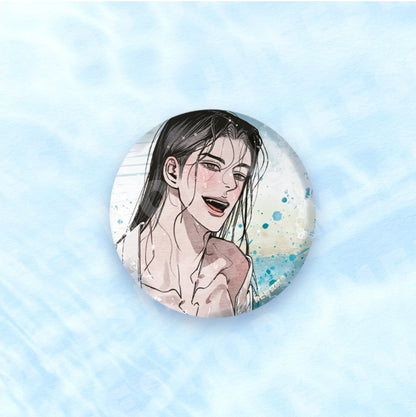 [Pre-order] The Heart of the Lotus Can Badge SUMMER ver.