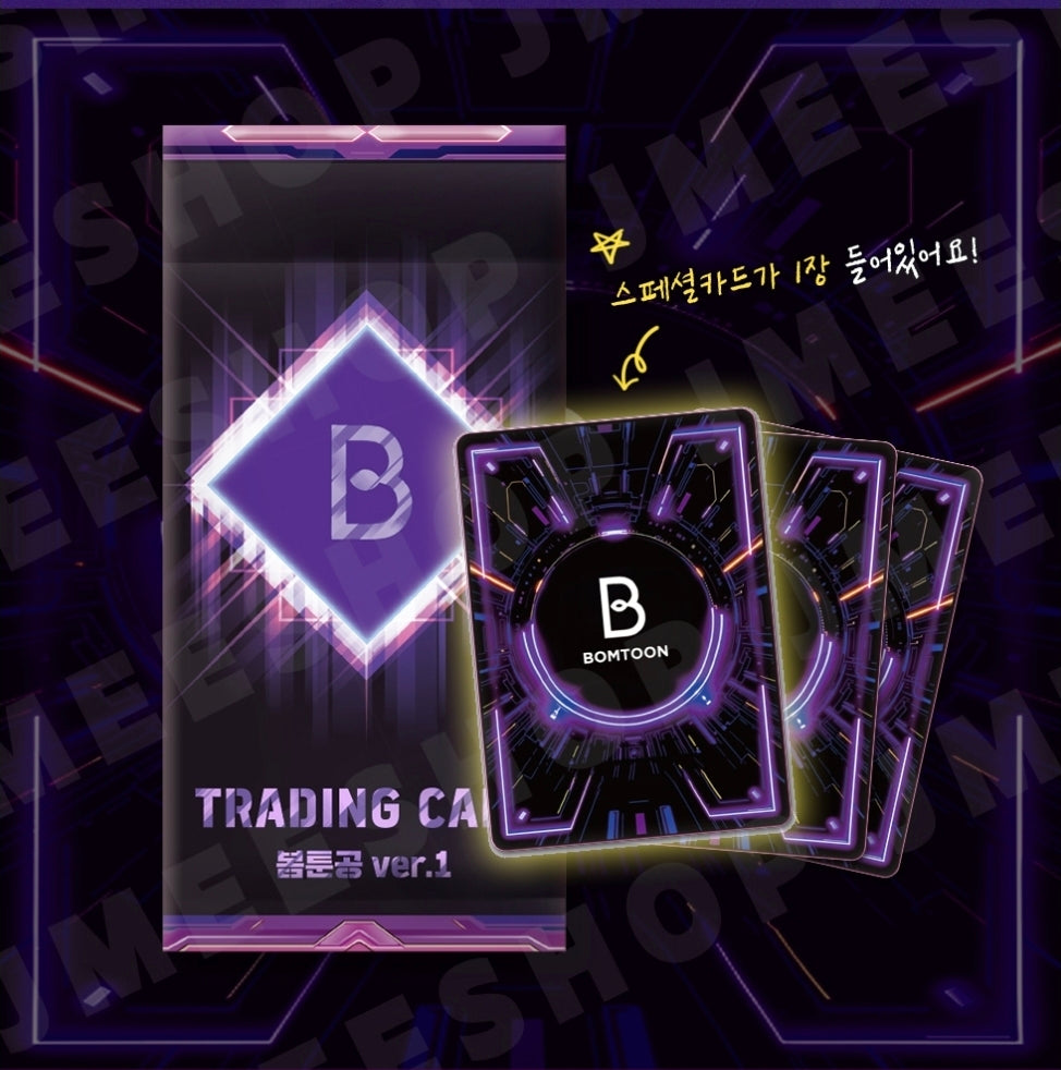 [BOMTOON TOP] AR Trading Card ver.1