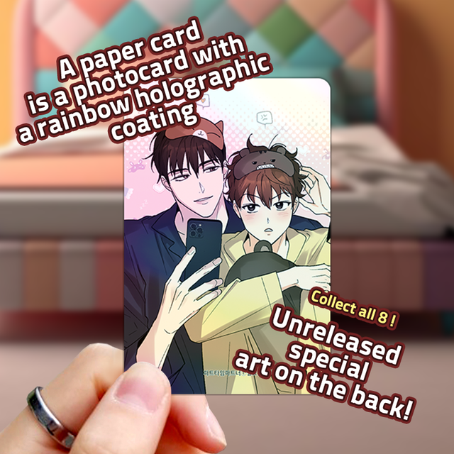 Part-time Partner Webtoon Photocard Collection (8 Types/Random)