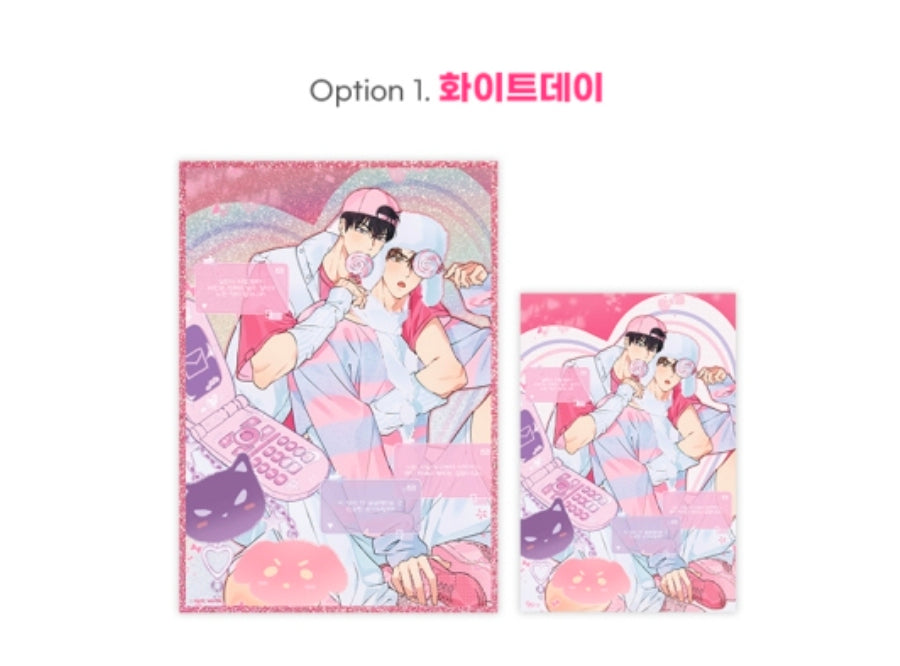 [Pre-order] Pure Intentions Illustration Acrylic Glitter Board
