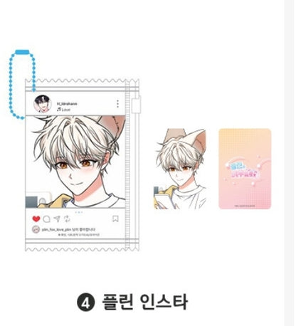 The Fox's Love Refresher Photo Card Pouch