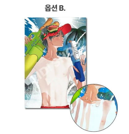 [Pre-order] Private Scandal Waterside Postcard, Double-Layer Photocard, Acrylic Block
