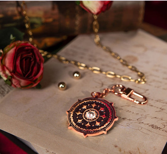 Villains Are Destined to Die Amulet Keychain
