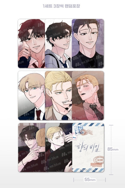 Mr. Blue Monthly The Secret of Fragrance Photo Cards