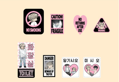 No Returns After Sticker Set