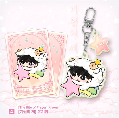 [Monthly Star Sign] Aries Acrylic Keyring