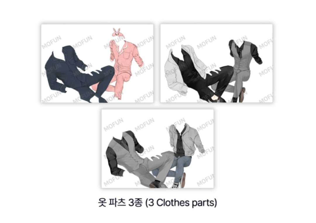 [Preorder] Payback Dress Up Acrylic Set