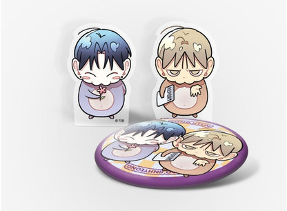 One-Room TA - Acrylic Block, Can Badge
