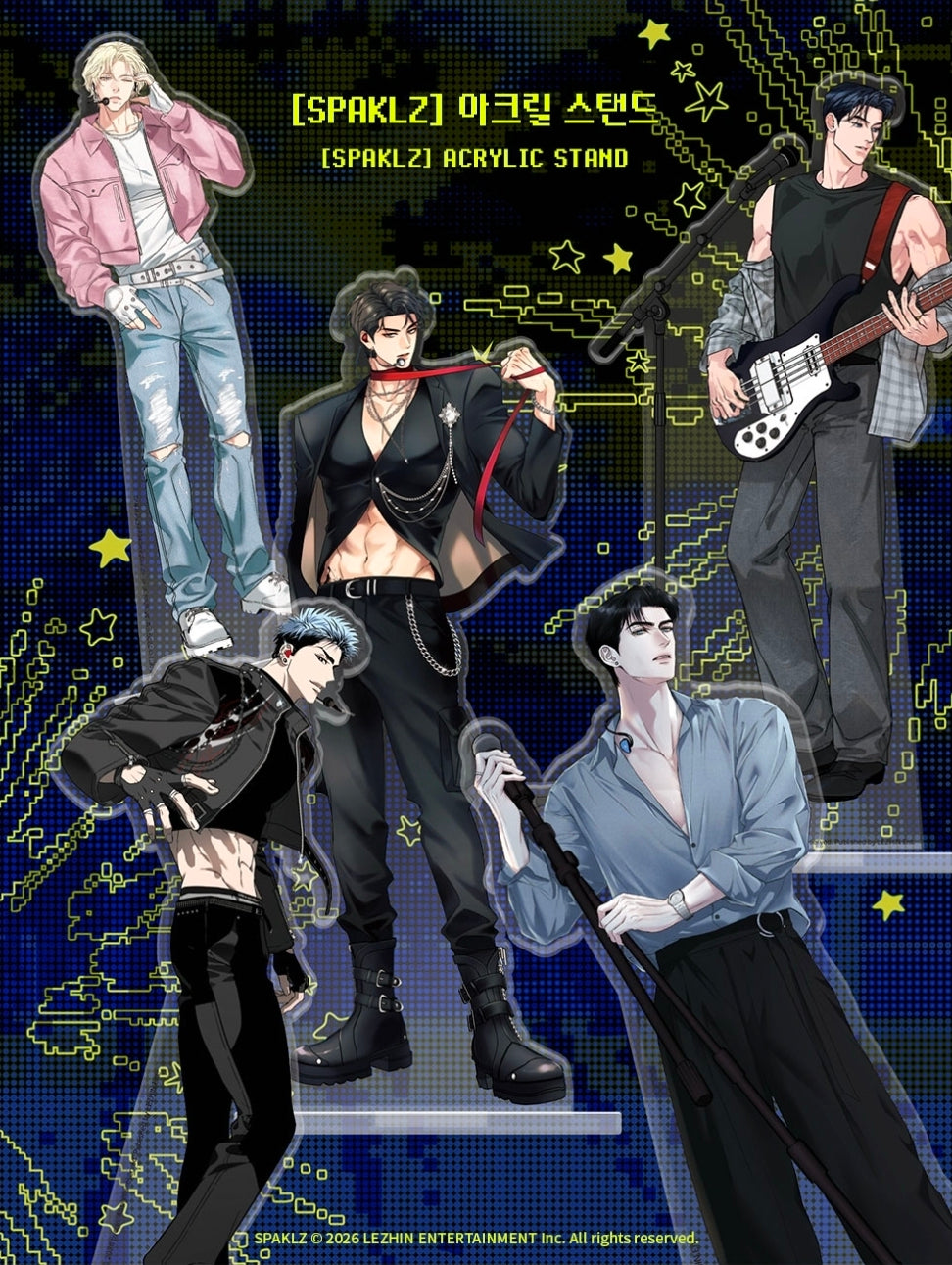 [Regular/Pre-order] Pop-Up: Spaklz 2026 World Tour Acrylic Stand