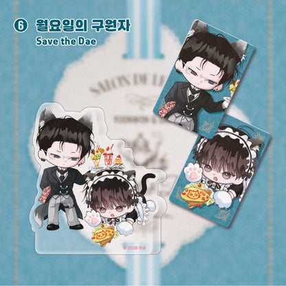 [Regular/Pre-order] Salon de Lebom: Between Aprons & Gloves SD Couple Acrylic Block Set