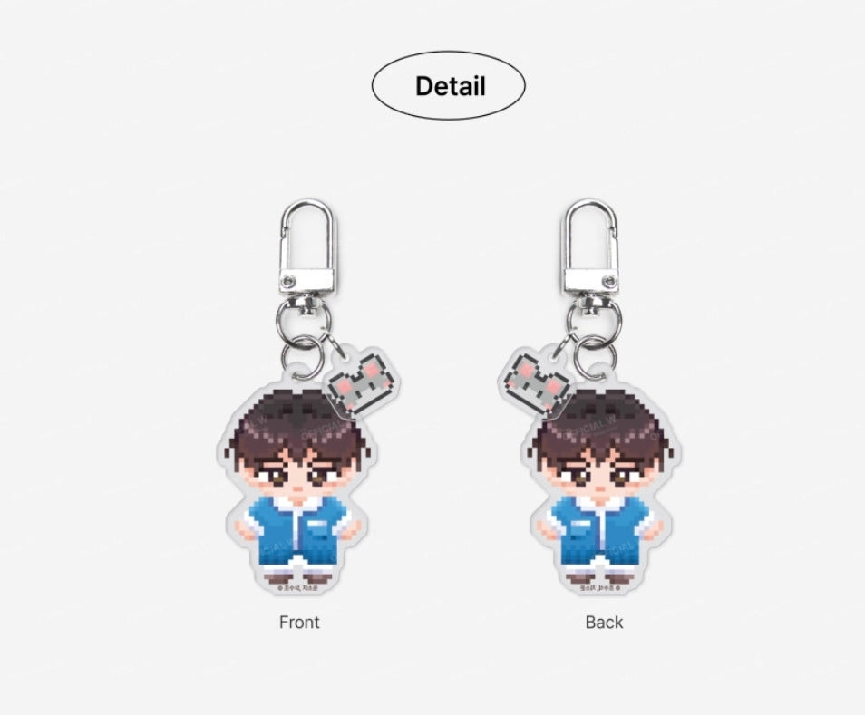 My Rat Is an S-Class Awakener  Pixel Acrylic Keychain