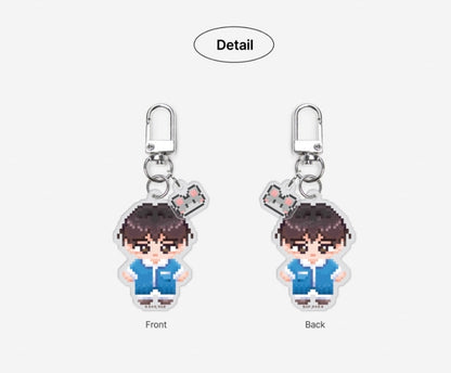 My Rat Is an S-Class Awakener  Pixel Acrylic Keychain