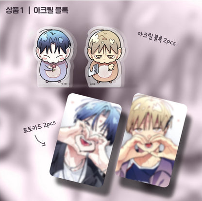 One-Room TA - Acrylic Block, Can Badge