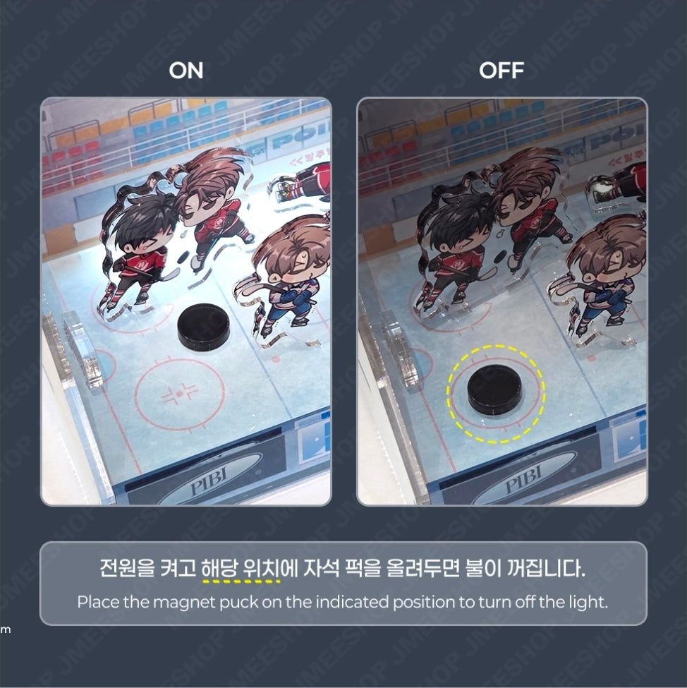 Melting Point LED Ice Rink Diorama