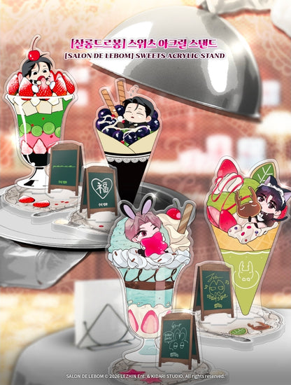 [Regular/Pre-order] Salon de Lebom: Between Aprons & Gloves Sweets Acrylic Stand