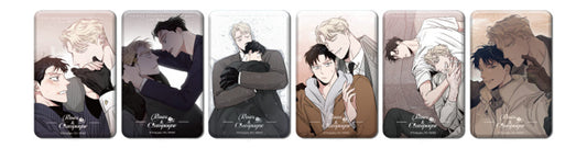 [Pre-order]Roses and Champagne Square Can Badge