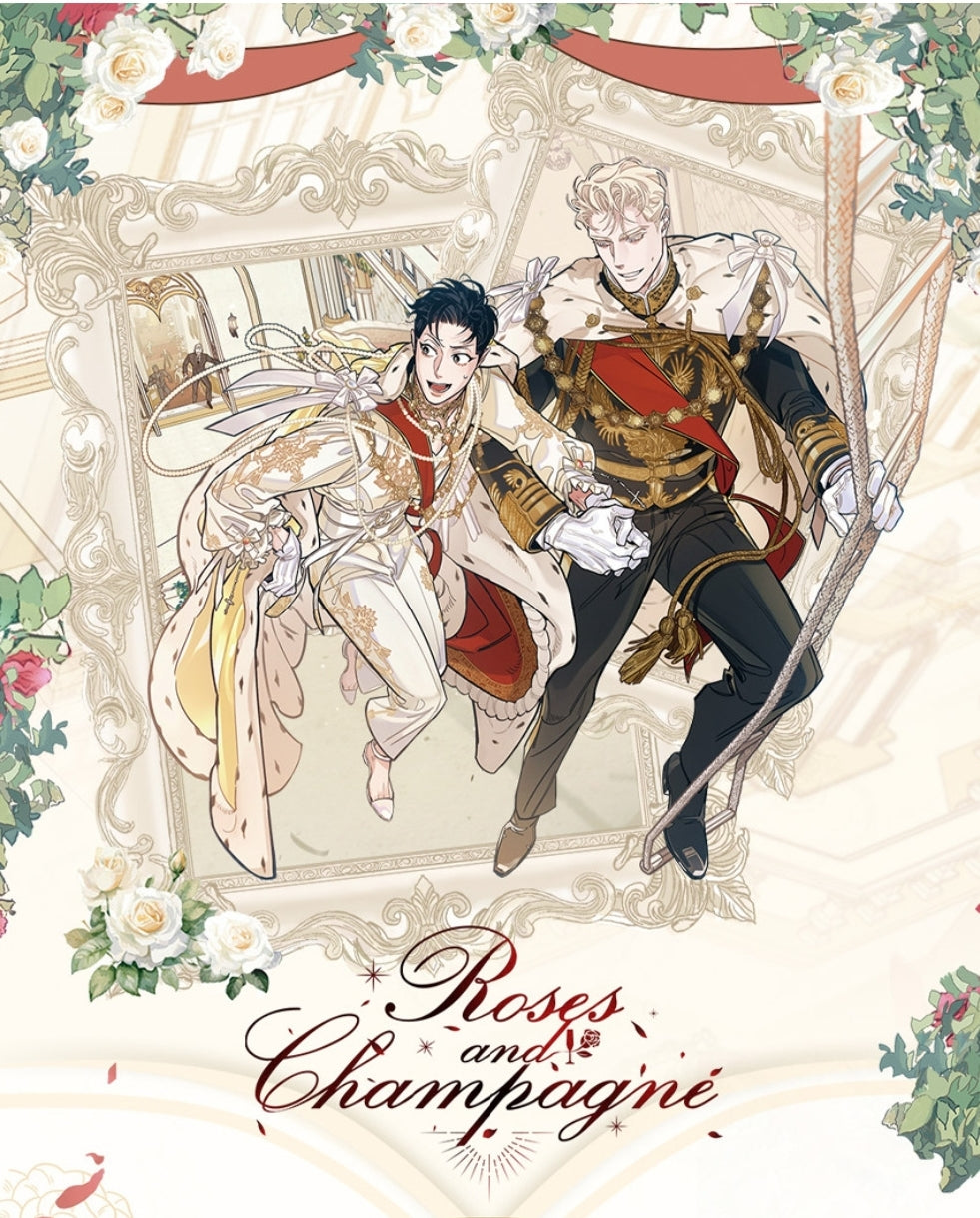 [Pre-order] Roses and Champagne SD Badge Set (58mm)