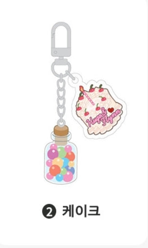 The Fox's Love Refresher Bottle Keychain