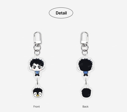 High Clear Acrylic Keychain