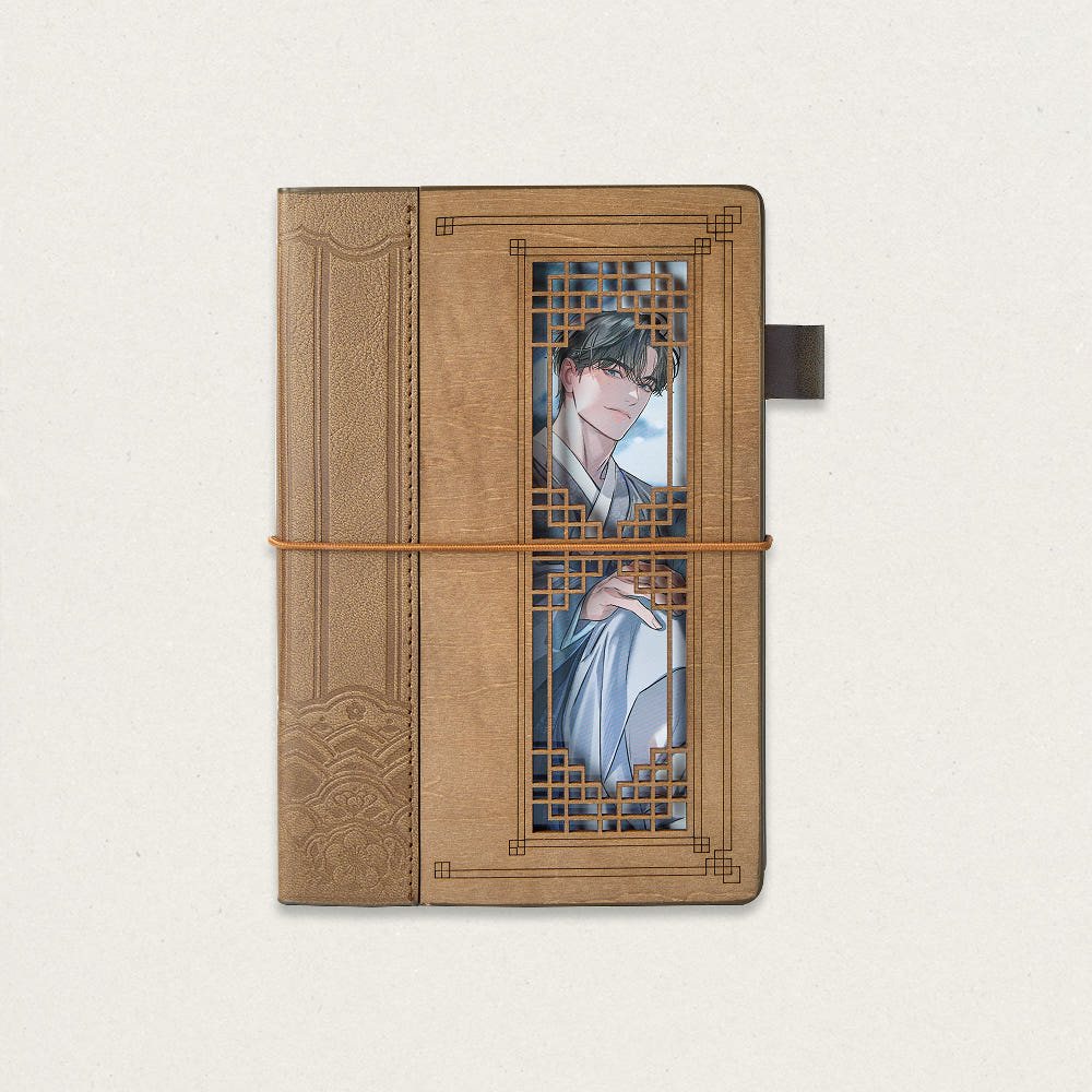 [Pre-order] Romantic Flower Silk Wood Diary