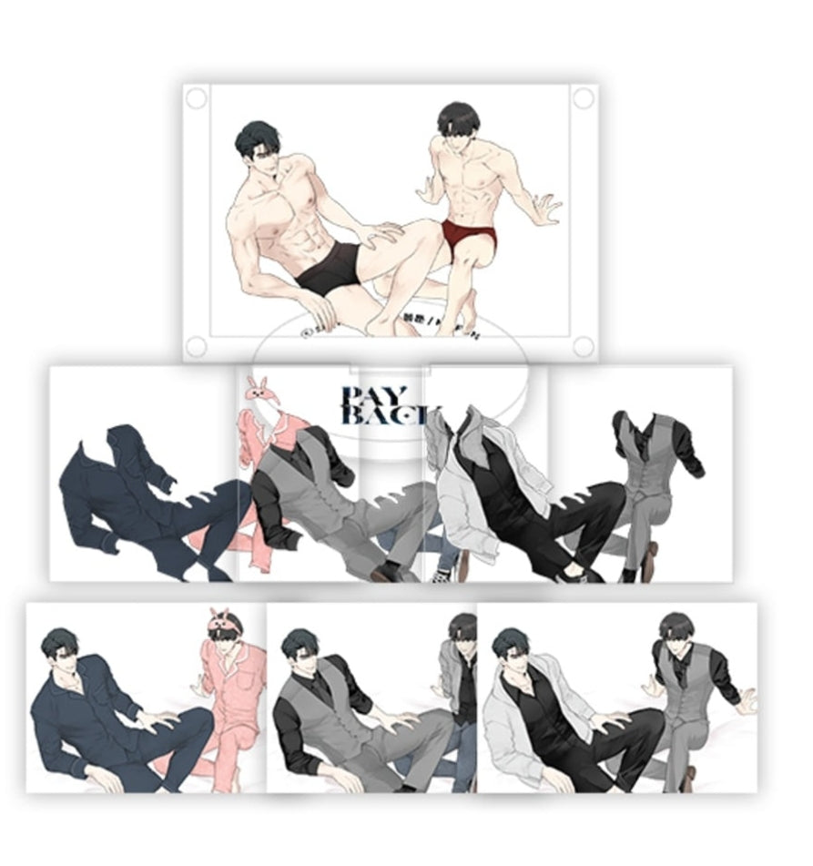 [Preorder] Payback Dress Up Acrylic Set