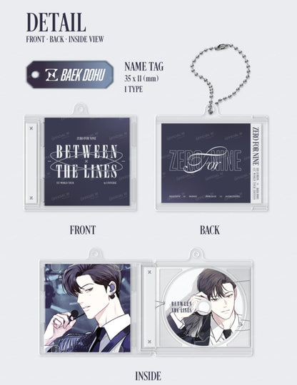 [Pre-order] Between the Lines ZERO FOR NINE Mini CD Keychain