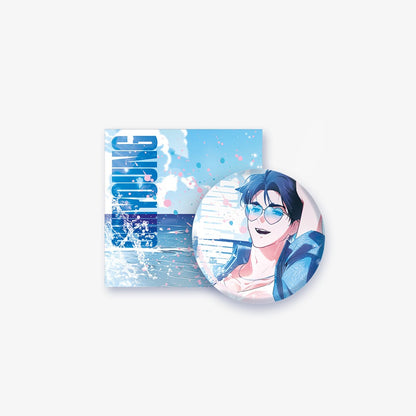 [Pre-order] Paws & Claws Can Badge SUMMER ver.