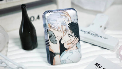 Off Track Square Can Badge