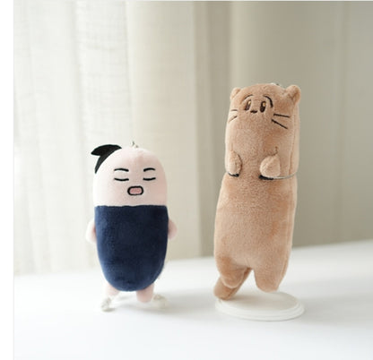 [Pre-order] Flipturn Squeaky Plush Keychains Couple Set